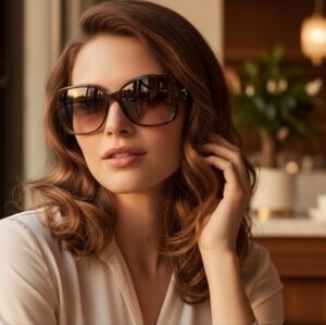 CHANEL Sunglasses AUTHENTIC Oversized Swarovski  Excellent Condition. 5309